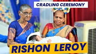 Cradling Ceremony of Rishon Leroy  EP2  Catholic Konkani Cradling Ceremony Mangalore cradling [upl. by Alle463]