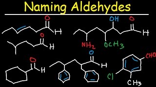 Naming Aldehydes  IUPAC Nomenclature [upl. by Aihsenod]