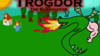 Trogdor The Burninator homebrew GBA game [upl. by Kcirdehs634]