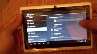 Tablet Q88 Android Unboxing Review [upl. by Amrita]