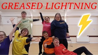 GREASED LIGHTNING from GREASE  Dance for Children  TailfeatherTV [upl. by Faubert440]