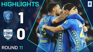 EMPOLICOMO 10  HIGHLIGHTS  Pellegri Secures Win With His First for Empoli  Serie A 202425 [upl. by Conti]