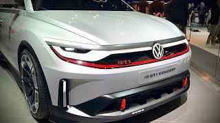 Volkswagen ID GTI CONCEPT  new generation of electronic VW GOLF  2024 IAA MOBILITY [upl. by Nally]