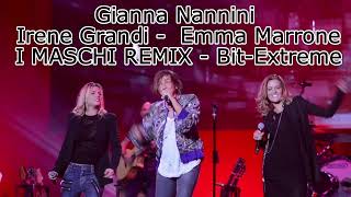 I MASCHI Remix  Gianna Nannini Irene Grandi Emma Marrone Amiche in Arena [upl. by Roque]