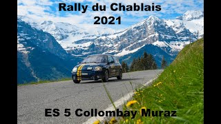 Rallye du Chablais 2021  ES 5 Collombay Muraz [upl. by Ela]