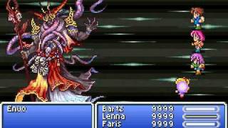 Final Fantasy V  Superboss  Enuo easy way [upl. by Edina9]