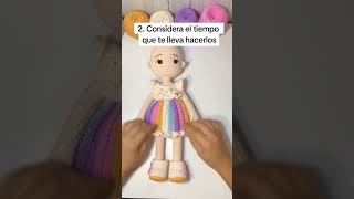 como hacer un amigurumi crochet amigurumi dyi manualidades tejer tejido patronesamigurumis [upl. by Brion]