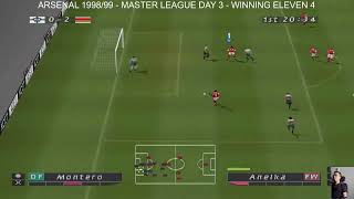 Arsenal vs Juventus 1999  Anelka goal [upl. by Grussing253]