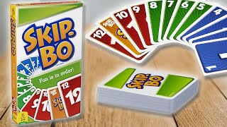 SKIP BO  Spielregeln TV Spielanleitung Deutsch  SkipBo Mattel Games Skip Bo NEU [upl. by Lura963]