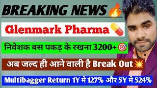 Glenmark pharma news💊glenmark share news💥Glenmark pharma share latest news glenmark [upl. by Rehpotsirc]