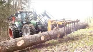 Holz holen mit Deutz 608 [upl. by Bbor]