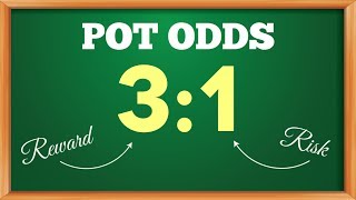 How To Use Pot Odds In Poker  Poker Quick Plays [upl. by Ardnasil]