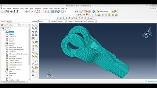 Abaqus Meshing tutorialsMeshing 3D solid part using hexa element [upl. by Rachele546]