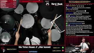 Hier kommt Alex by Die Toten Hosen Drum Cover  Live Learn [upl. by Buyers172]