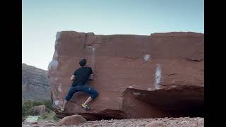 Double Crimp V4  Tall Beta Big Bend bouldering Pfiff [upl. by Assirrem840]