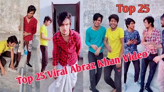 TOP 25 ABRAZ KHAN TIK TOK 😂 FUNNY VIDEO  Trending 2020 Funny 😂 video [upl. by Dranyam]