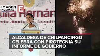 En medio de la tragedia alcaldesa de Chilpancingo celebra informe de gobierno [upl. by Tchao949]