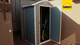 How to Assemble a Keter Manor Shed [upl. by Aikan]