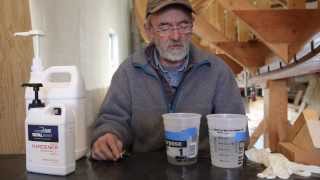 The proper way to mix and use 51 Epoxy for fiberglass boat work [upl. by Anigue]