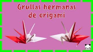 Grullas hermanas de origami [upl. by Perseus]