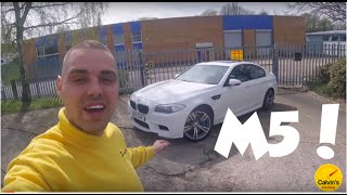 F10 BMW M5 Review 44 V8 BiTurbo with exhaust sound by Calvins Car Diary [upl. by Elttil]