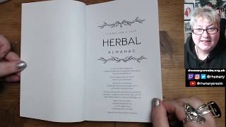 Llewellyns Herbal Almanac 2019  Studio Vlogmas LIVE Day 13 [upl. by Abelard]