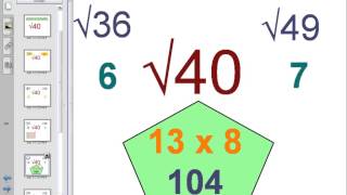 Approximating Square Rootswmv [upl. by Quince]