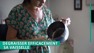 Comment dégraisser efficacement sa vaisselle à la main   Stanhome [upl. by Ihsoyim]