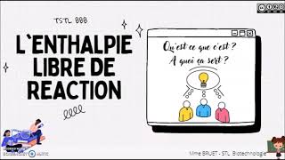 Lenthalpie libre de réaction [upl. by Ahsinot]