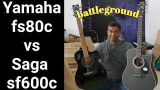 Yamaha fs80c vs Saga sf600c review and comparison [upl. by Mani195]