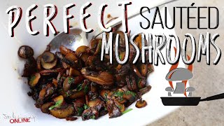 Best Sautéed Mushrooms  SAM THE COOKING GUY [upl. by Winola]