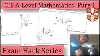 Exam Hack  CIE AS Maths  P1  Function Transformations Question [upl. by Ulani]