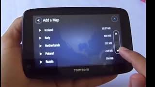 how to add other country map to TomTom GPS 2018 [upl. by Oicneconi]