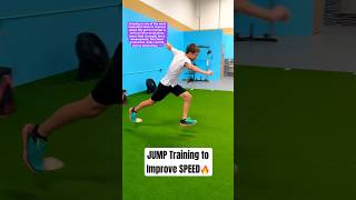 Jump Training To Improve Speed Athlete Speed Training shorts [upl. by Cut]