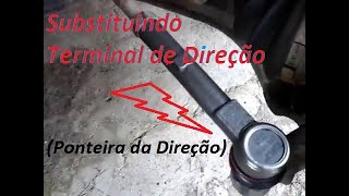 Como trocar Terminal de Direção ou ponteira de direção [upl. by Cartwright953]