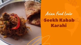 Seekh Kabab Karahi \\ Seekh Kabab Salan \\ Instant Recipe shorts [upl. by Elrak80]