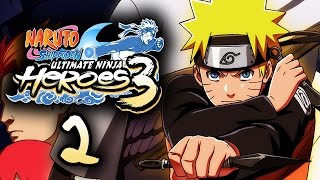 Naruto Shippuden Ultimate Ninja Heroes 3 Walkthrough Part 2  Kazekage Rescue  Act 1 [upl. by Rukna]