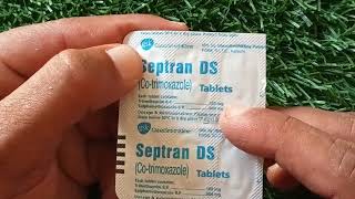 septran ds tablet  how to use septran ds tablet in home [upl. by Raymond]