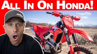 ALL IN on Honda Dirt Bikes  Heres Why [upl. by Melia]