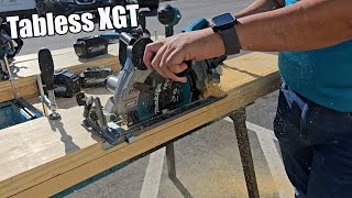 New Makita BL4040F 40Ah Tabless XGT Battery Vs Standard [upl. by Aurore]