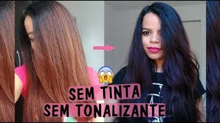 COMO ESCURECER O CABELO NATURALMENTE SEM QUÍMICA RECEITA CASEIRA PARA ESCURECER OS CABELOS [upl. by Neibart164]