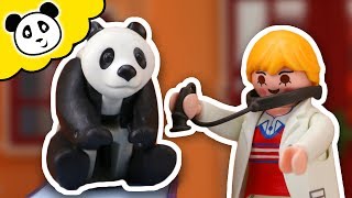 PLAYMOBIL Familie Panda  Ist Panda krank Playmobil Film [upl. by Narud]