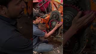 rotavator servicing  🔧 mechanic mh juber inamdar￼￼ [upl. by Reidid]