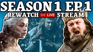 Episode 1 Review Livestream  Game of Thrones Season 1 [upl. by Nnayt]