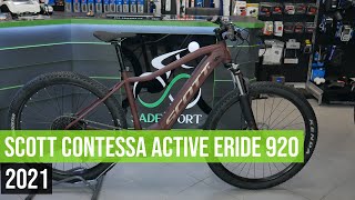 SCOTT CONTESSA ACTIVE eRIDE 920  Sadesport [upl. by Einnig]