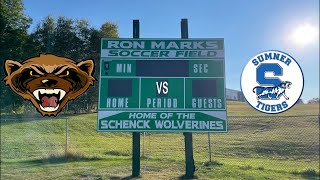 Schenck Lady Wolverines VS Sumner Lady Tigers Schenck High School Soccer Season 2024 [upl. by Beaumont]