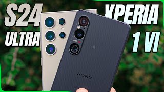 SONY o SAMSUNG Xperia 1 VI vs S24 Ultra REYES ANDROID [upl. by Jeminah]