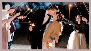 How To Photograph a Wedding Sparkler Exit [upl. by Anilef]