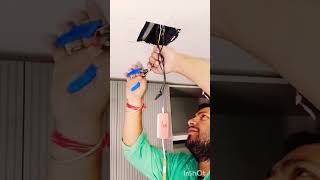 12w panal light connection electrican shivam mastarmind [upl. by Eileek]