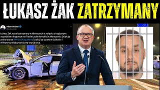 Łukasz Żak Zatrzymany  Koniec Ucieczki Mordercy z Trasy Łazienkowskiej w Warszawie [upl. by Tania]